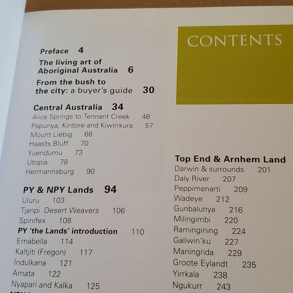 McCulloch's Contemporary Aboriginal Art: The Complete Guide 2009 Paperback - Picture 15 of 16